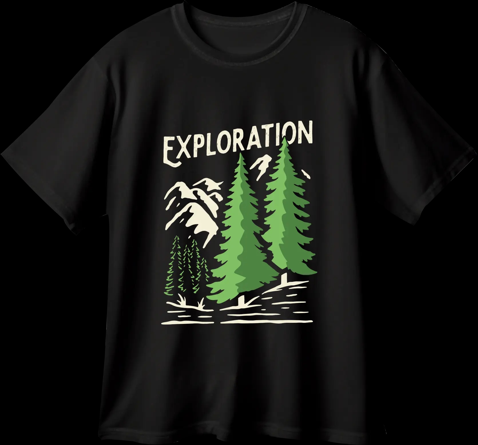 Mockup shirt Forest Peak